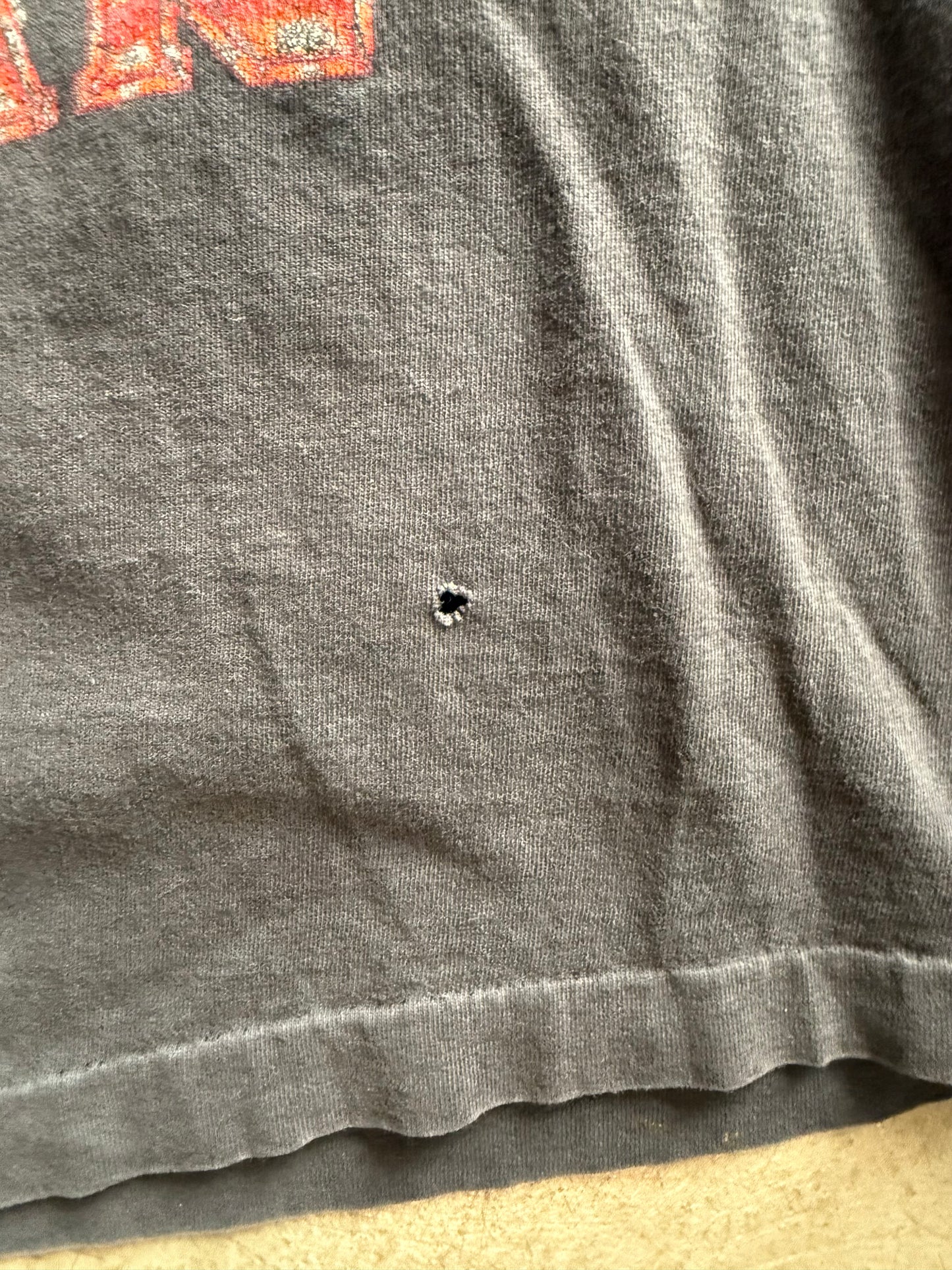 Vintage Distressed Salem Sportswear Micheal Jordan Tee - Large