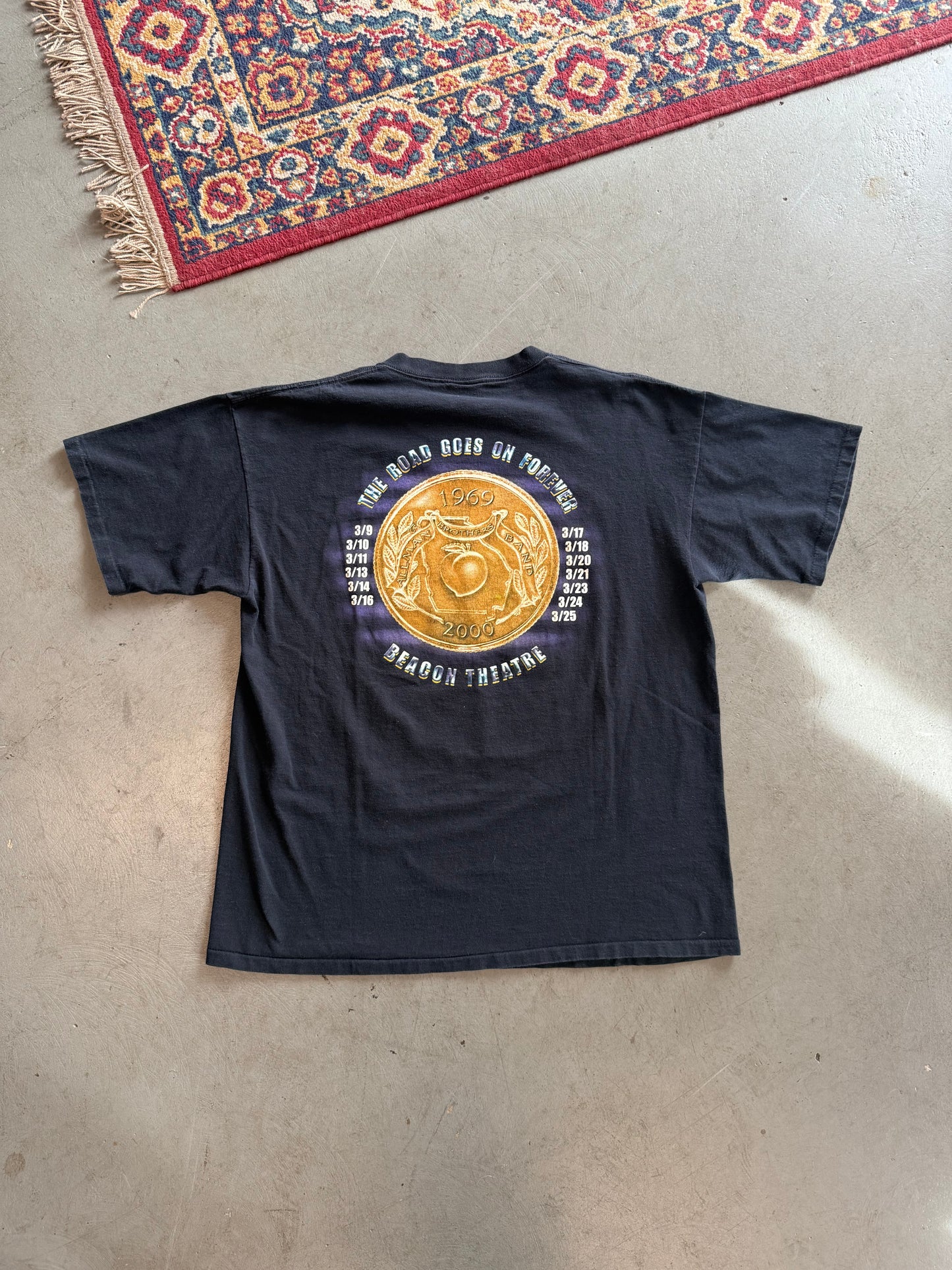 Vintage Allman Brothers Beacon Theatre '00 Tee - XL