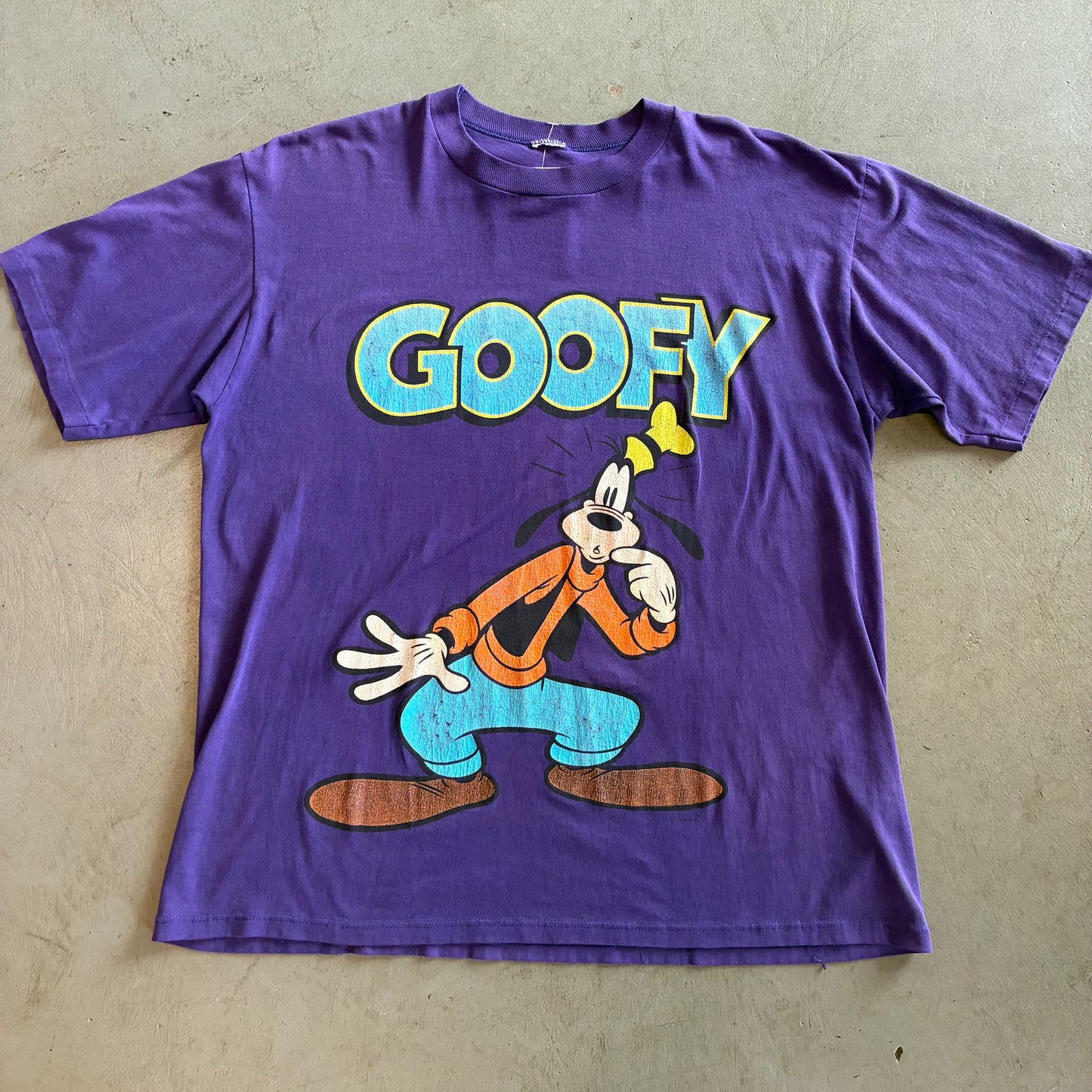 Vintage Goofy T-shirt - XL