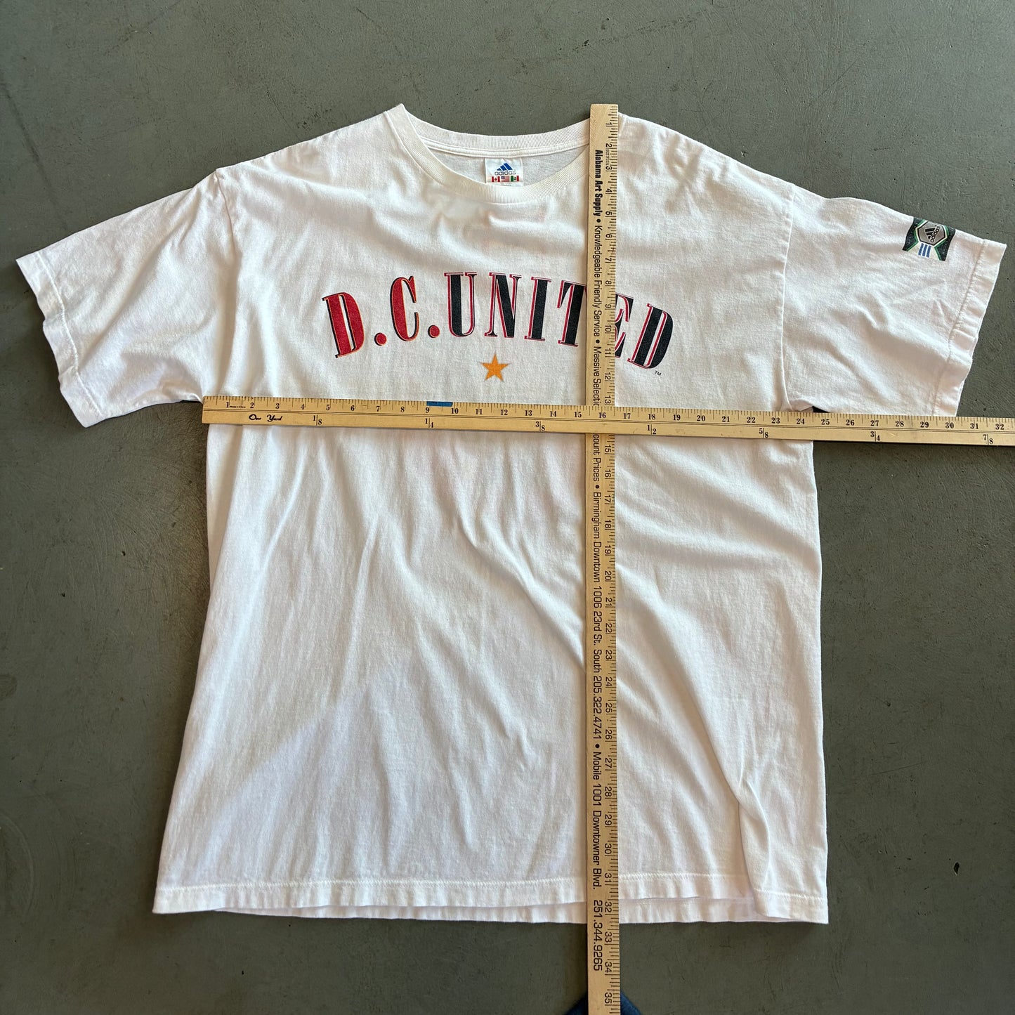 Vintage Adidas DC United Soccer T-shirt - XL