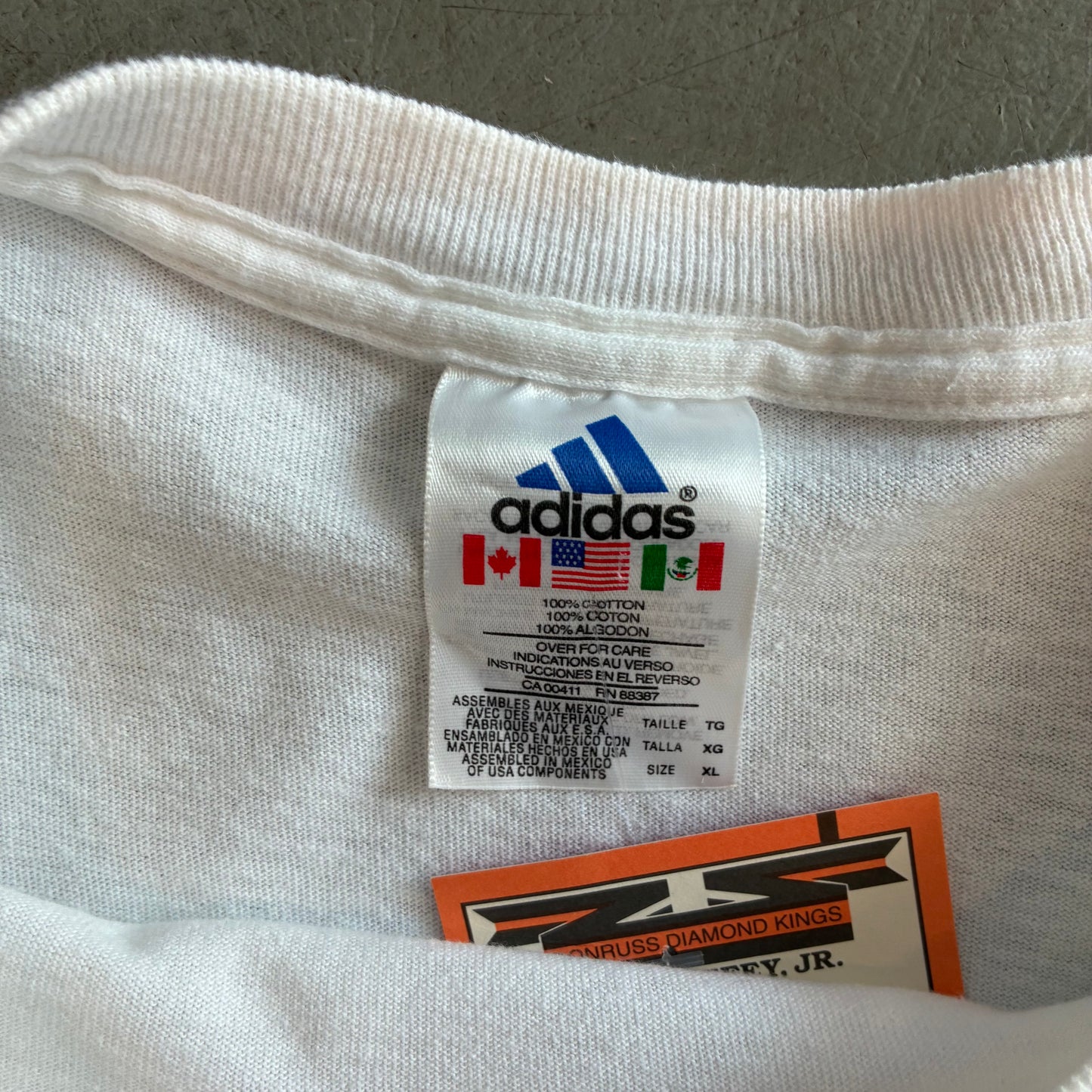 Vintage Adidas DC United Big Logo Soccer T-shirt - XL