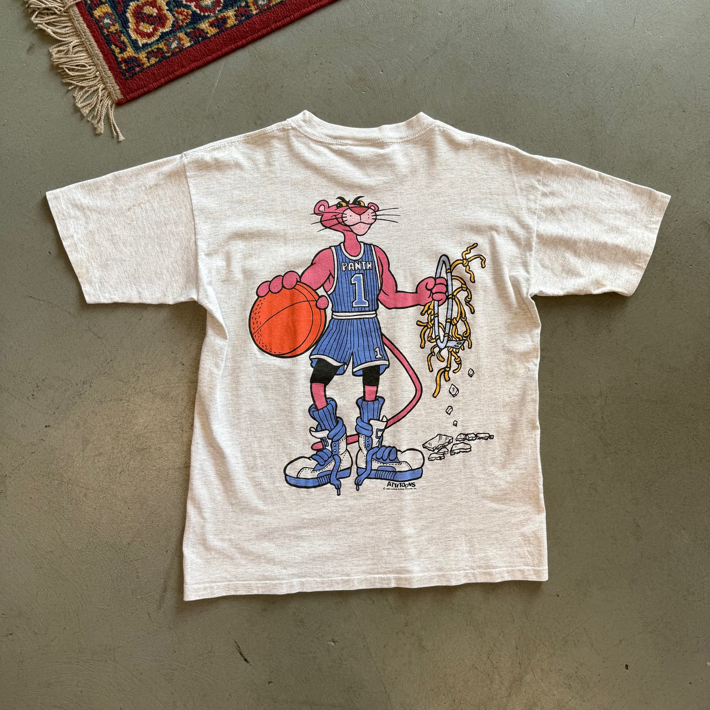 Vintage Pink Panther Shaq Parody - Large