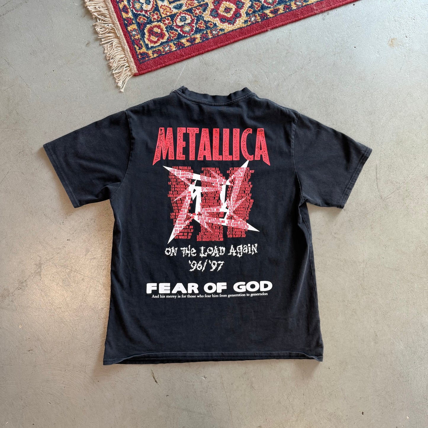 Metallica Fear of God T-shirt - XL