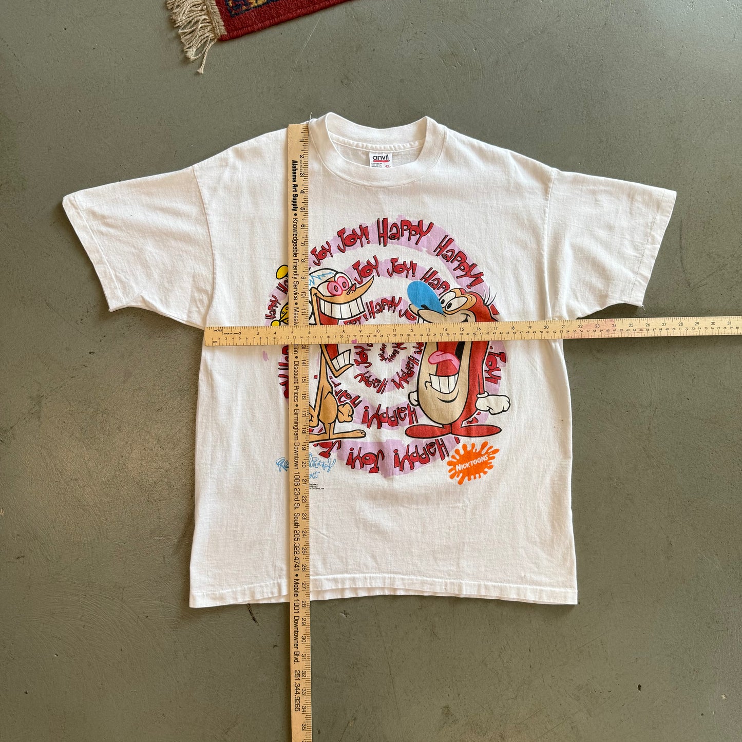 Vintage 90's Ren and Stimpy T-shirt - XL