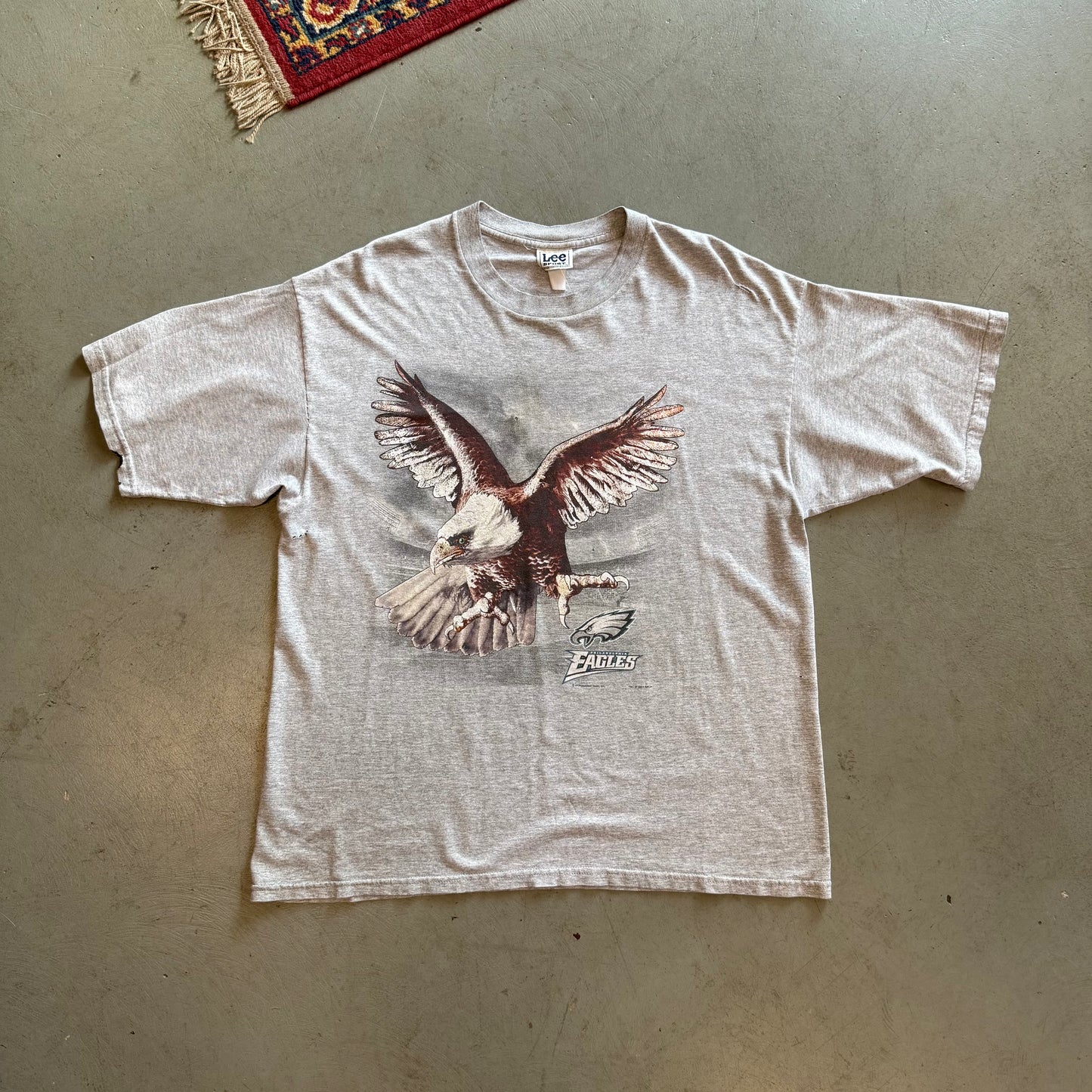 Vintage Philadelphia Eagles Tee - FLAWS - XL