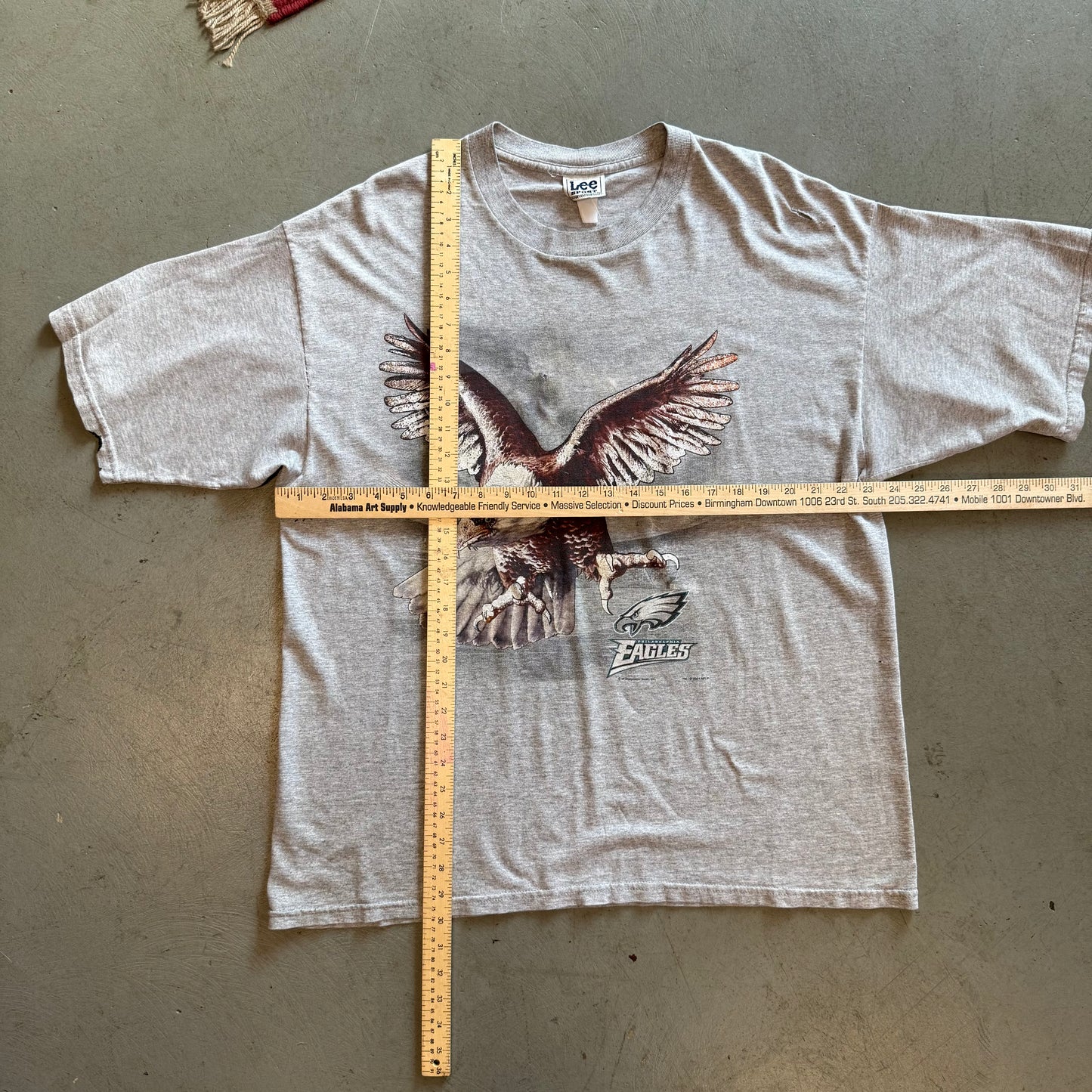 Vintage Philadelphia Eagles Tee - FLAWS - XL