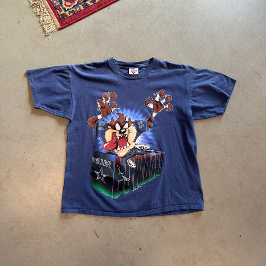 Vintage Dallas Cowboys Tax Tee - Large