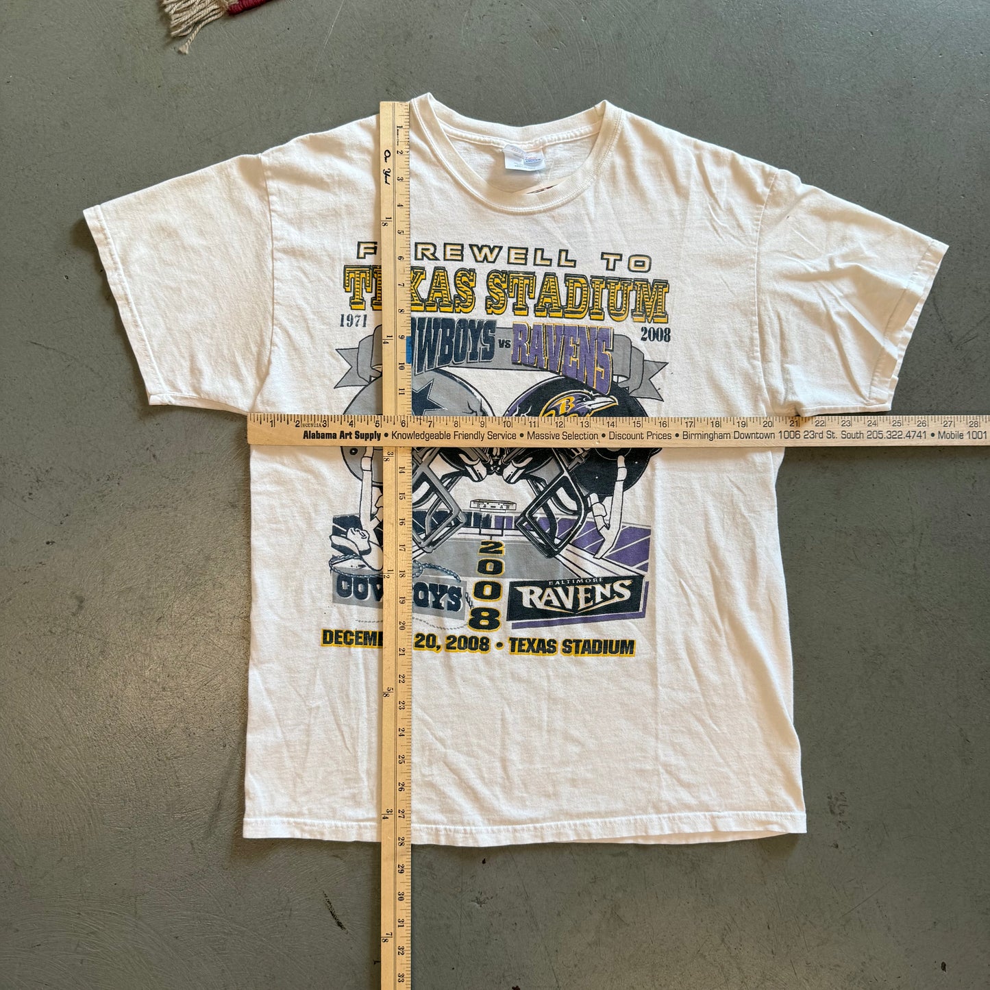 Vintage Farewell To Texas Stadium Tee - Large