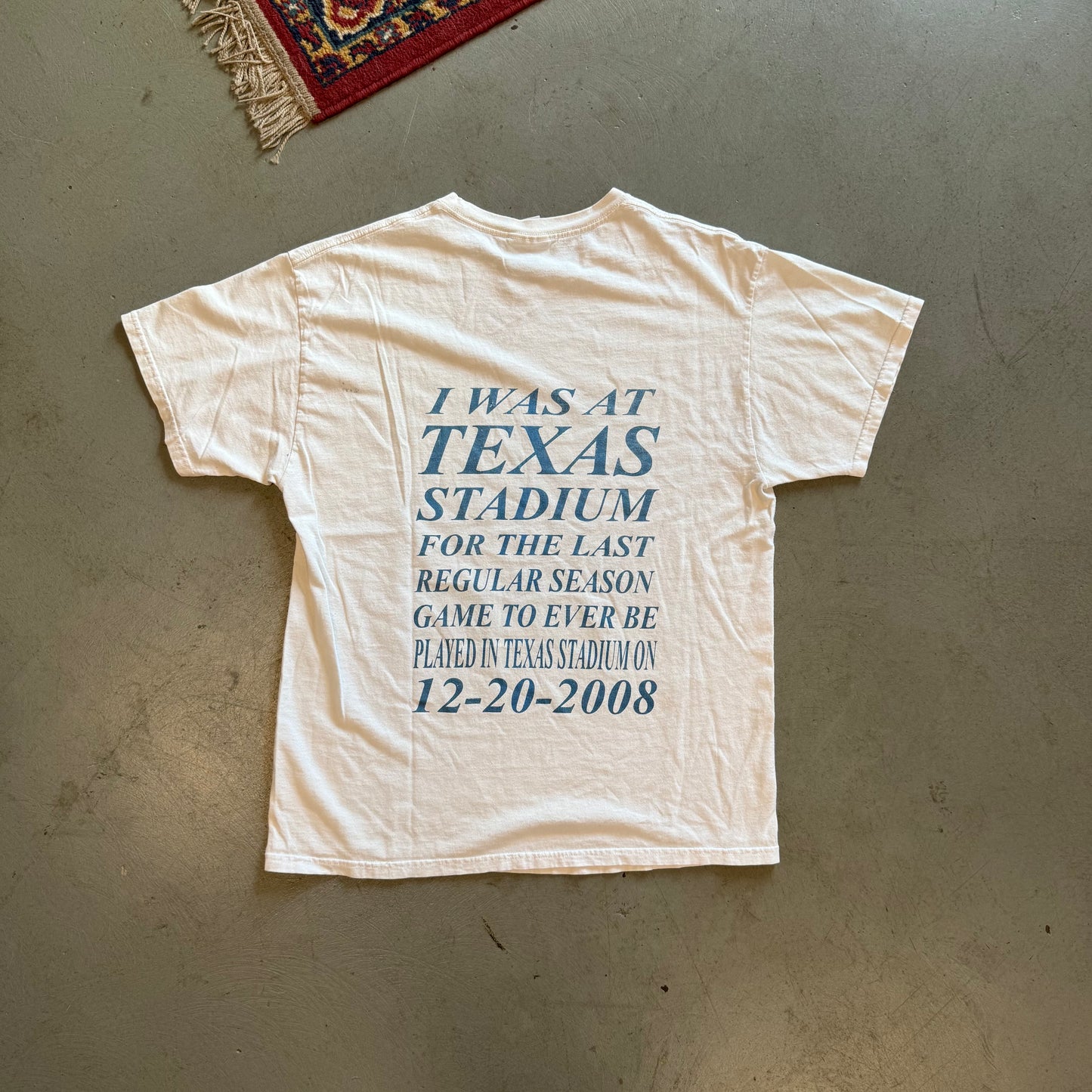 Vintage Farewell To Texas Stadium Tee - Large