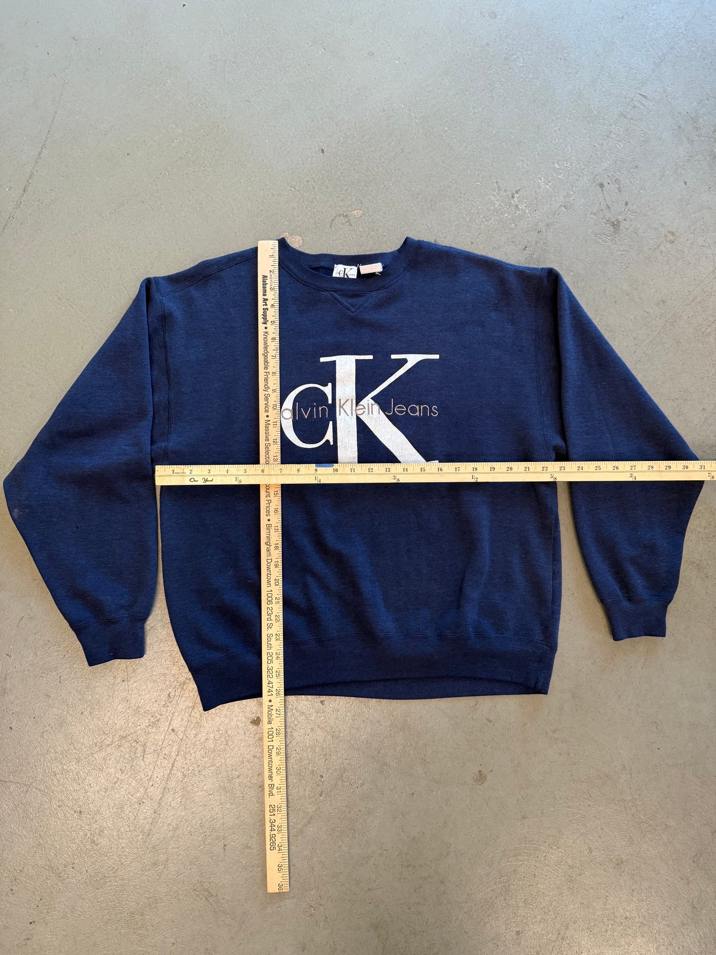 90's Calvin Klein Crewneck Sweatshirt- Large