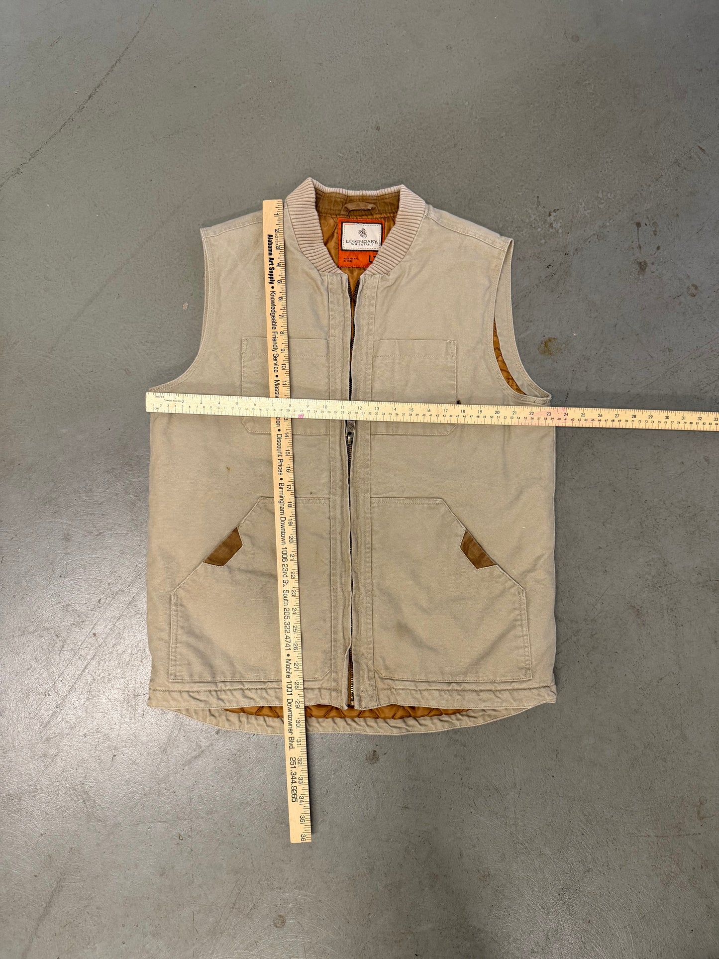 Legendary Whitetails Canvas Vest - Large