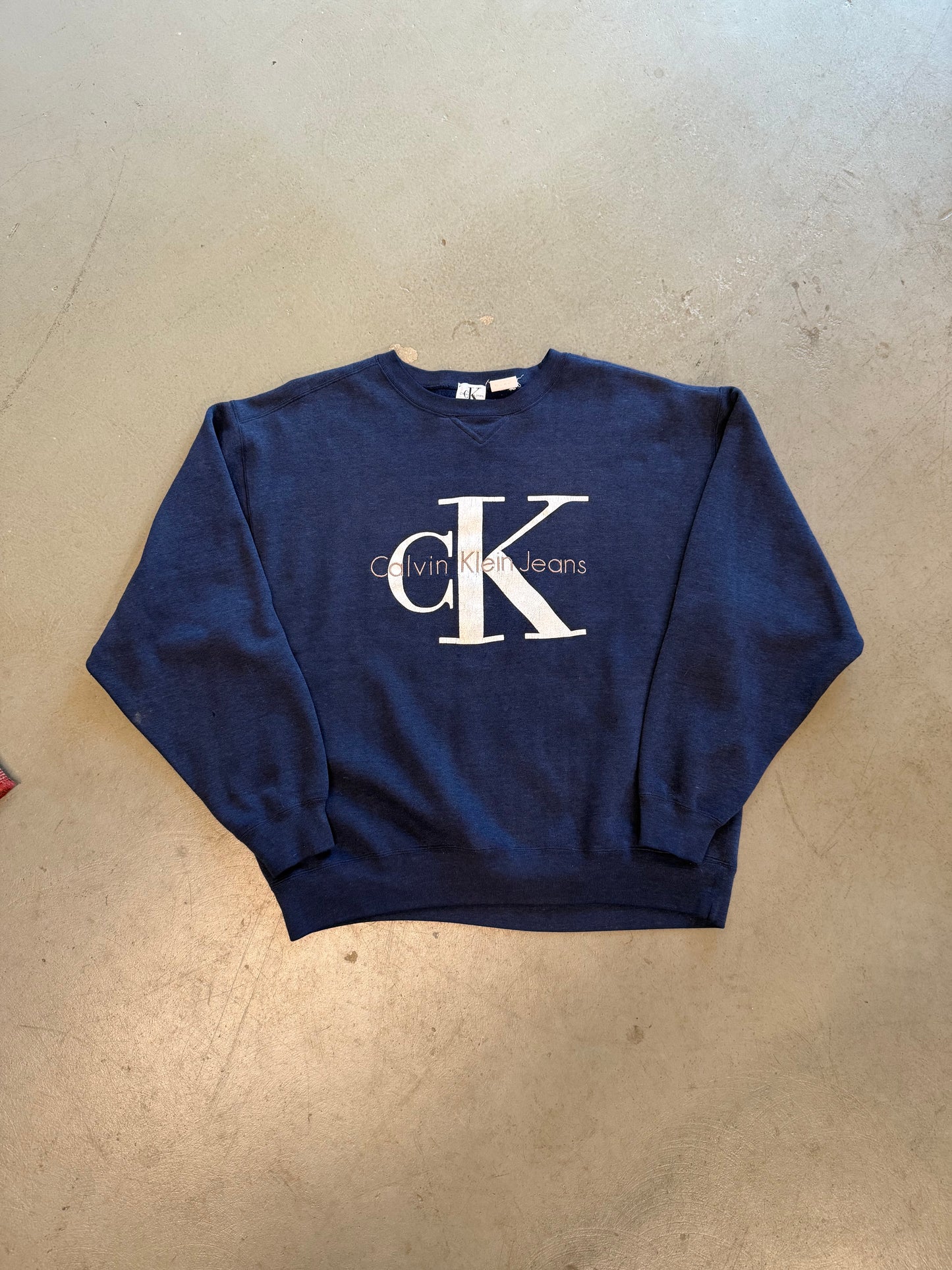 90's Calvin Klein Crewneck Sweatshirt- Large