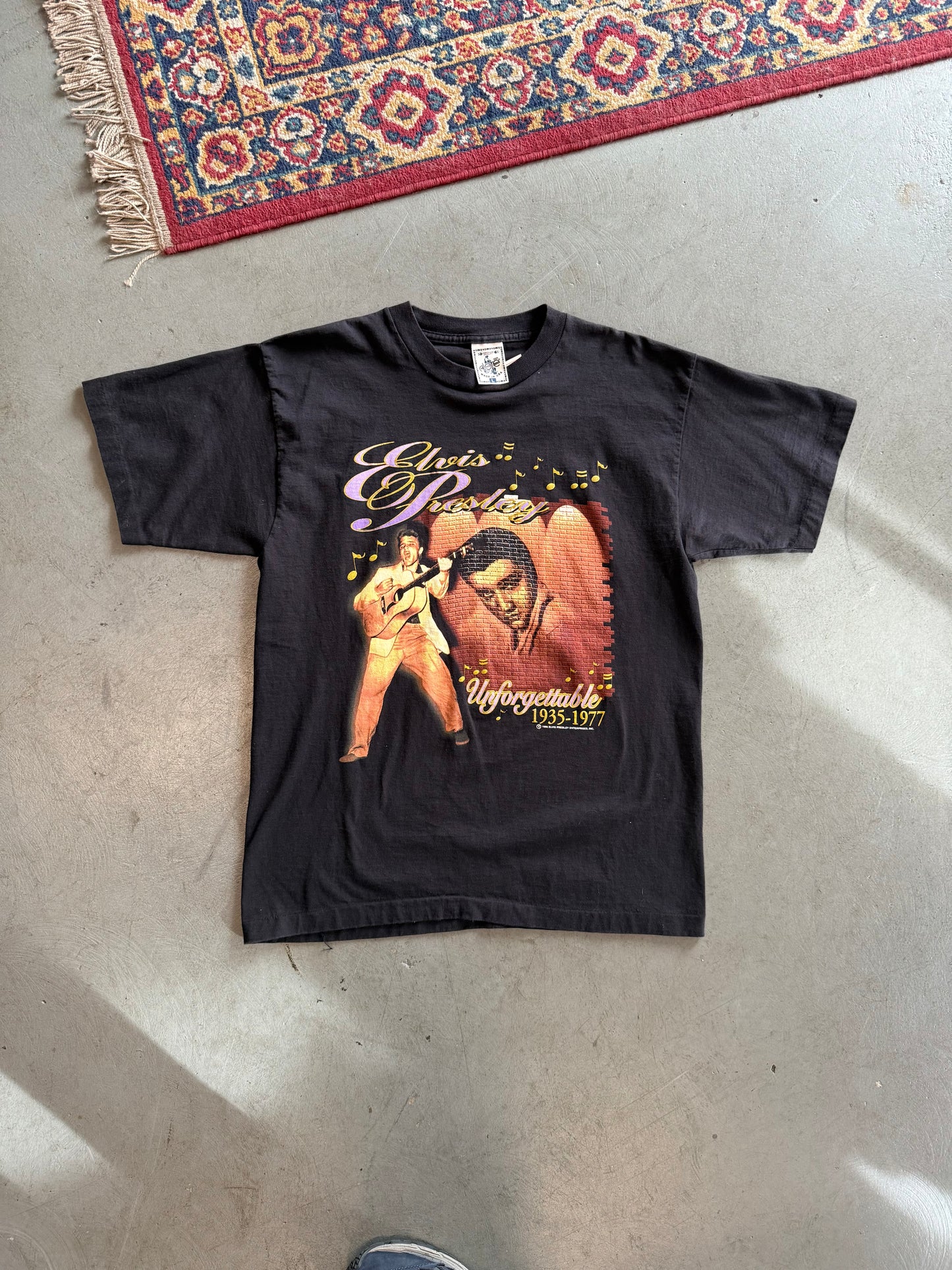 Vintage Elvis Presley "LIVE" Tee - Large