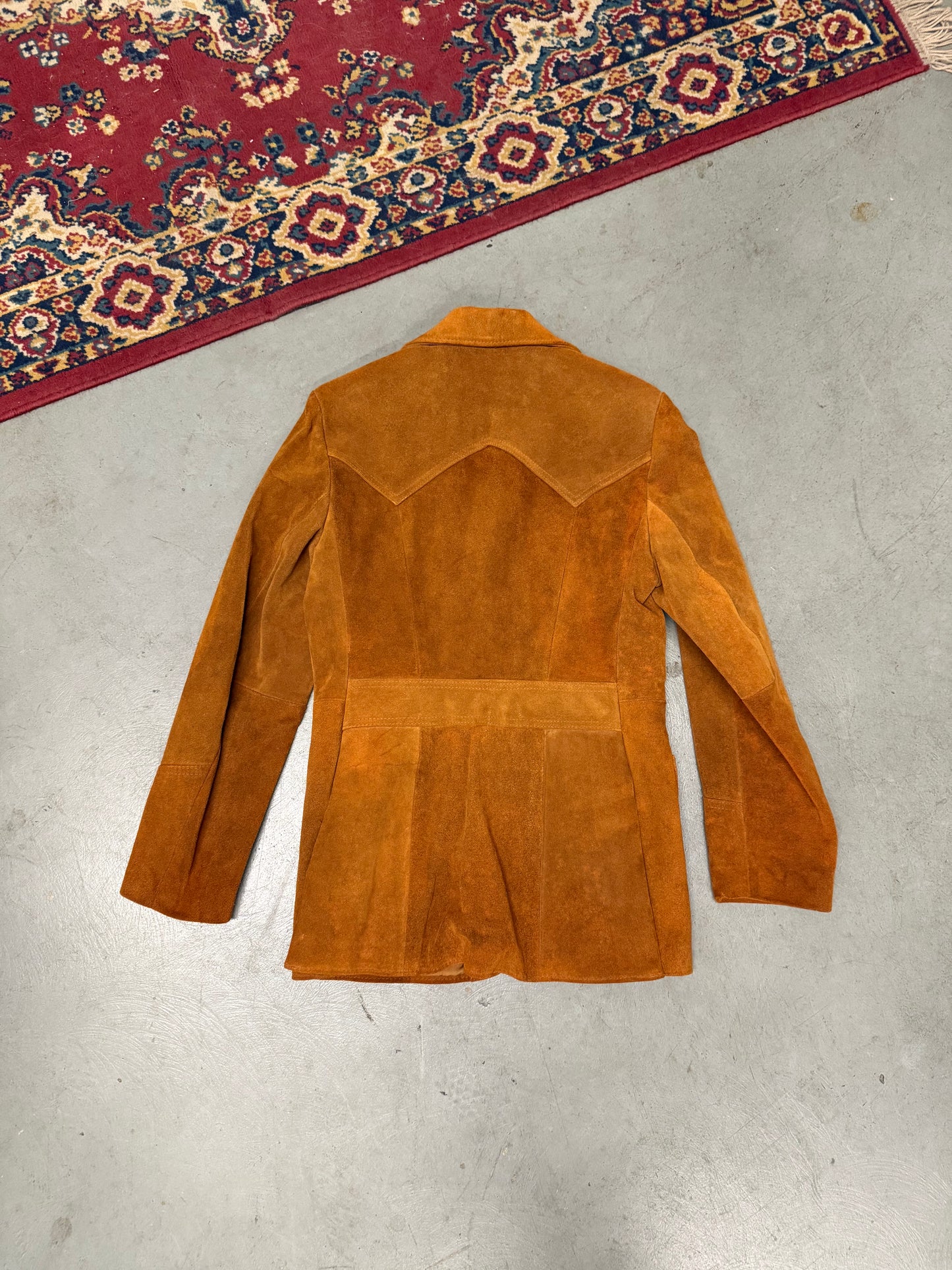 70's Pioneer Wear Western Leather Coat - 38