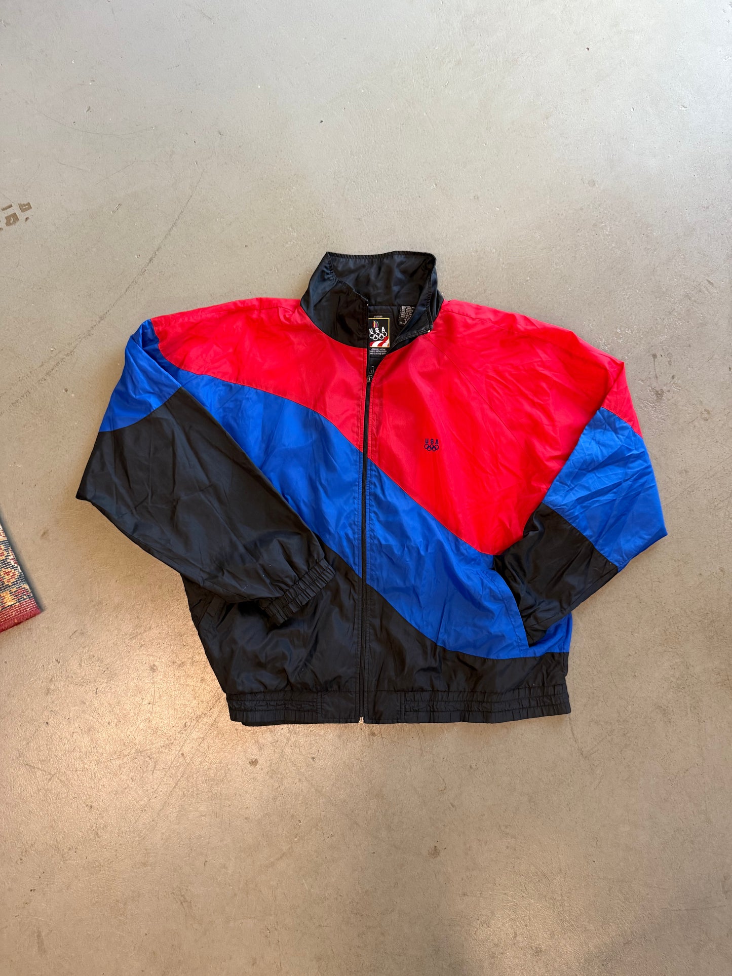 90's USA Windbreaker - XL