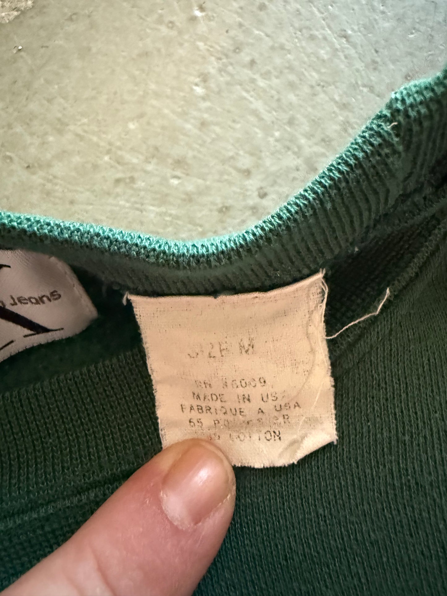 90's Calvin Klein Crewneck Sweatshirt- Medium