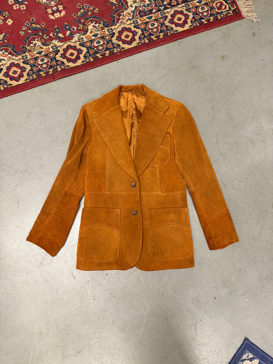 70's Pioneer Wear Western Leather Coat - 38