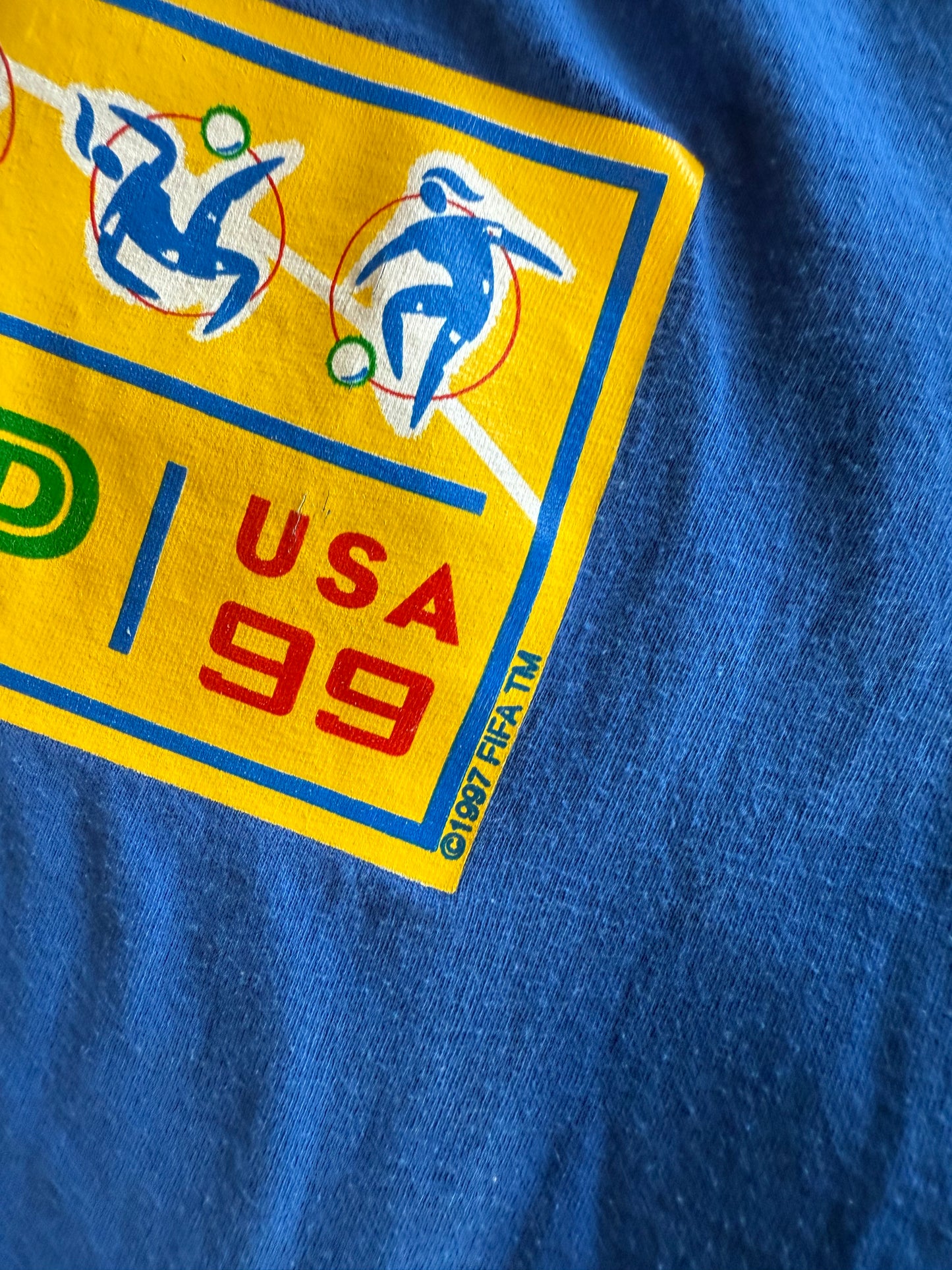 Vintage '99 Women's World Cup T-shirt - XL