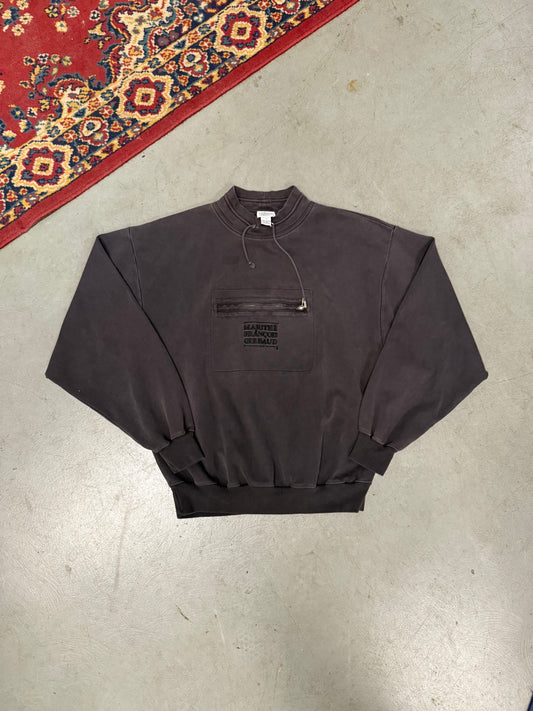 80's Girbaud Mock Neck Pullover - Medium