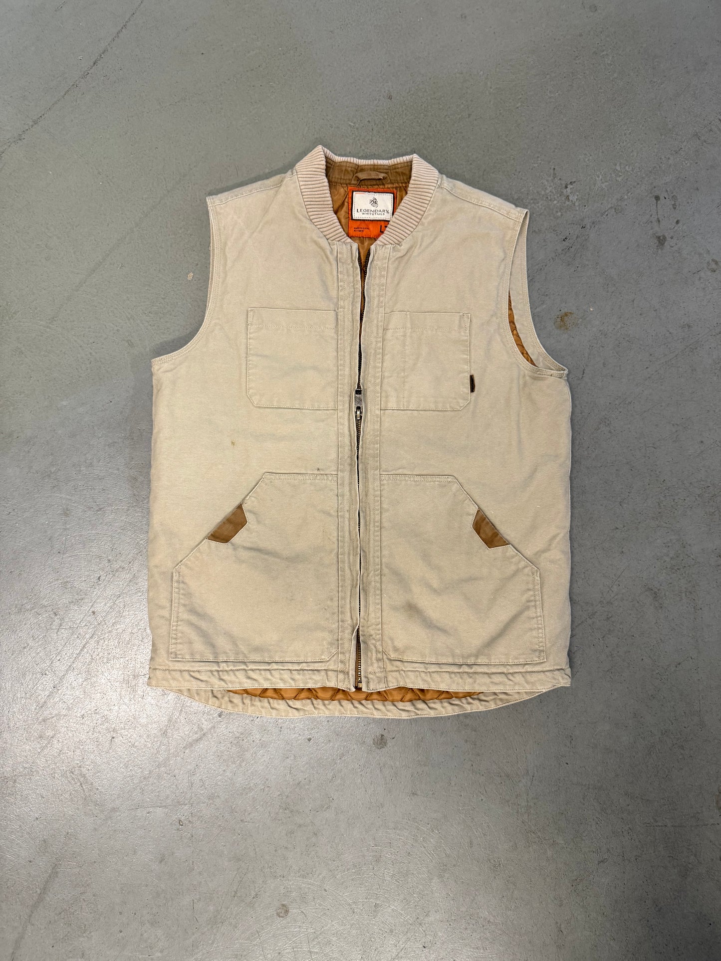 Legendary Whitetails Canvas Vest - Large
