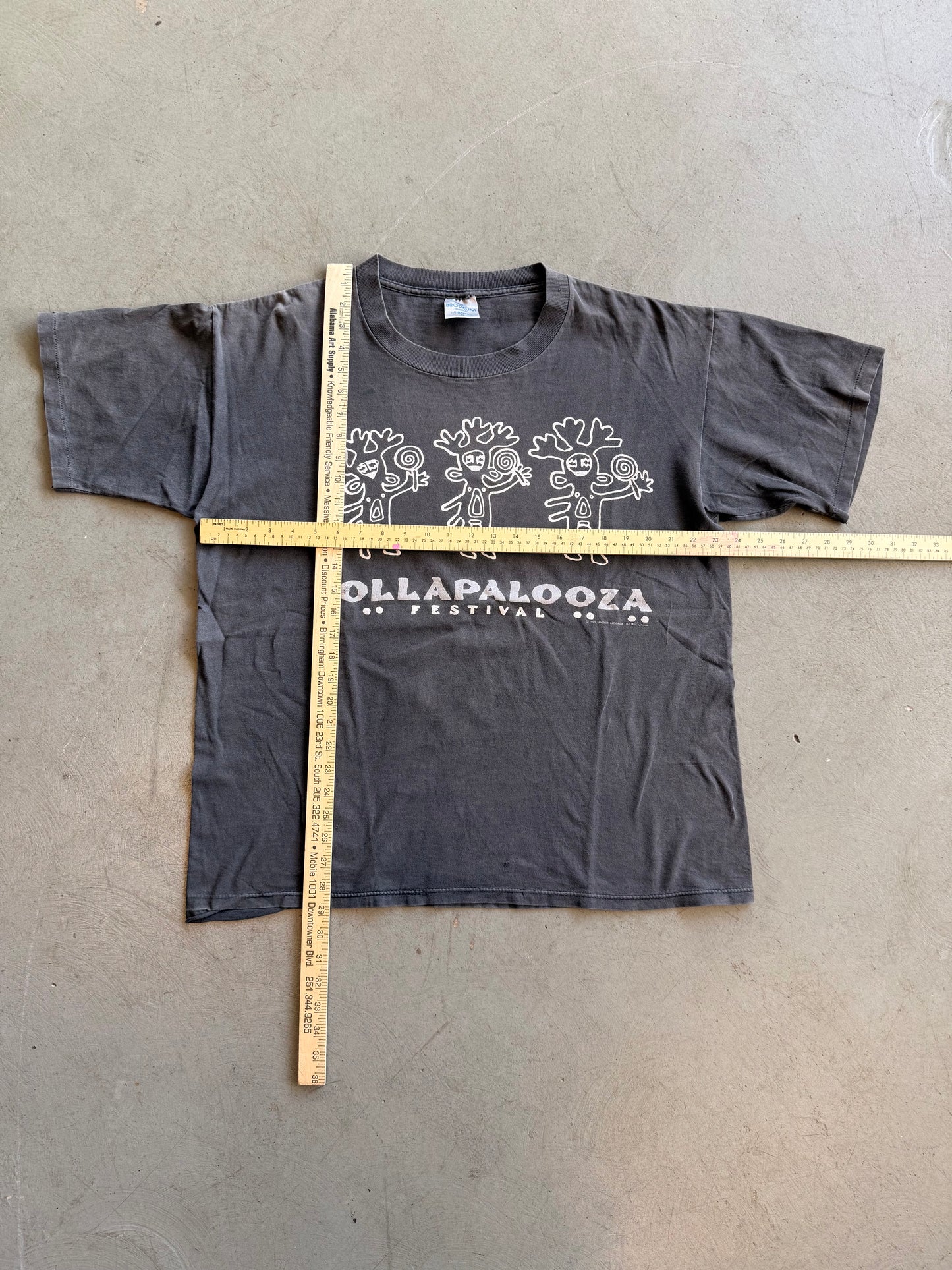 '91 Lollapalooza Lineup Tee - Brockum XL