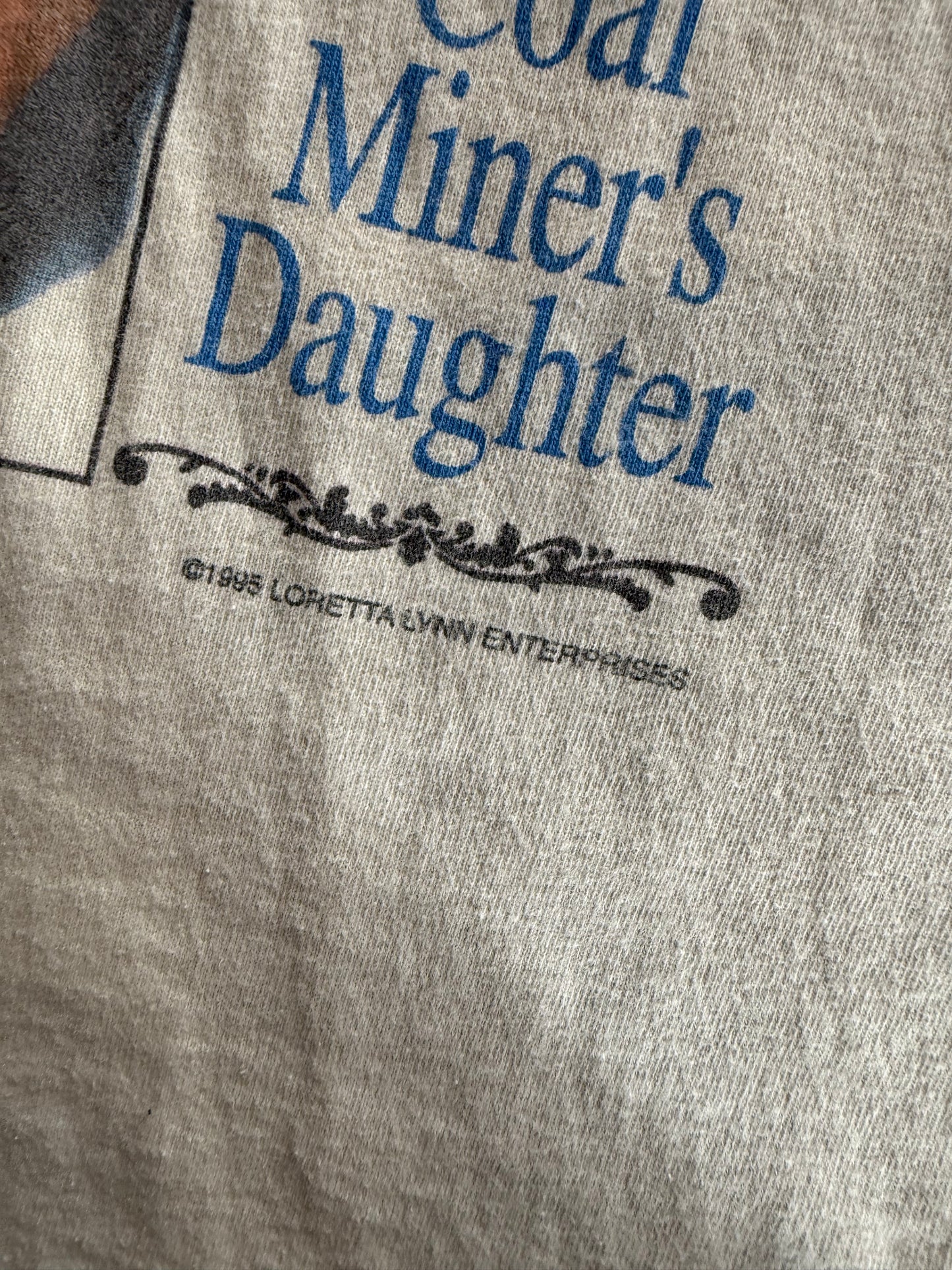Vintage Loretta Lynn Coal Miners Daughter Tee - Large