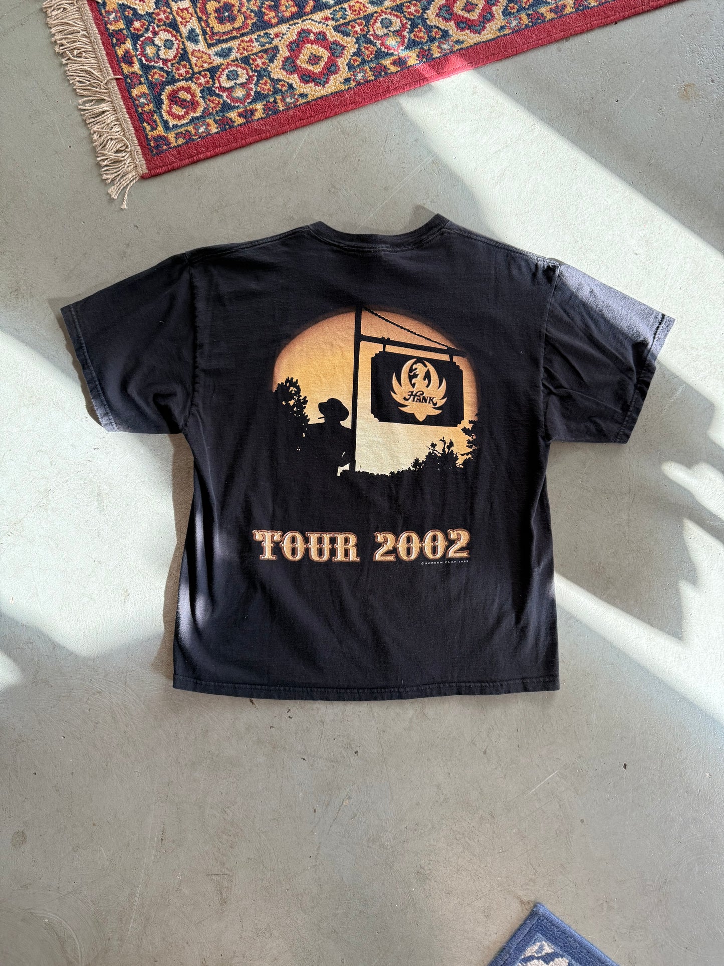 Vintage Hank Williams Jr. '02 Tour Shirt - XL