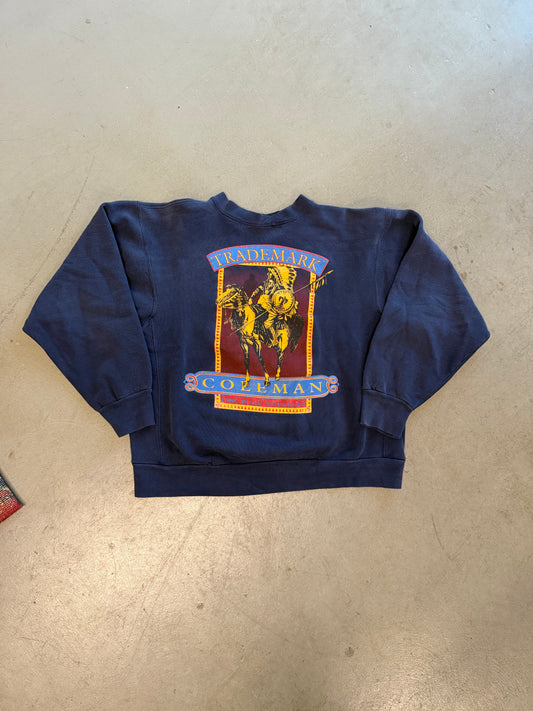 90's Coleman Splitneck Sweatshirt - XL