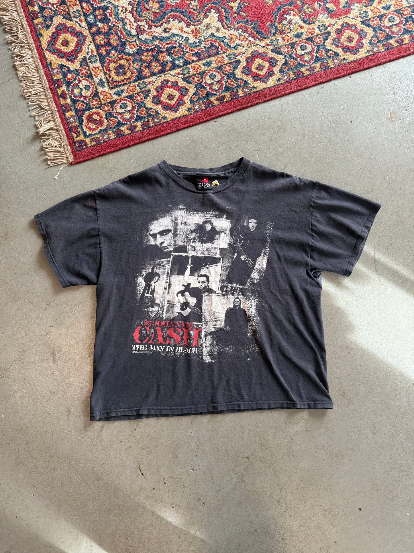 Y2K Johnny Cash Zion Tee - XL