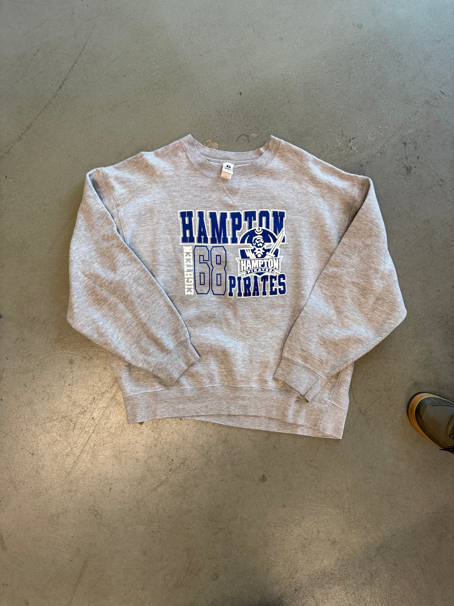 Y2K Hampton University Crewneck Sweatshirt - 2XL