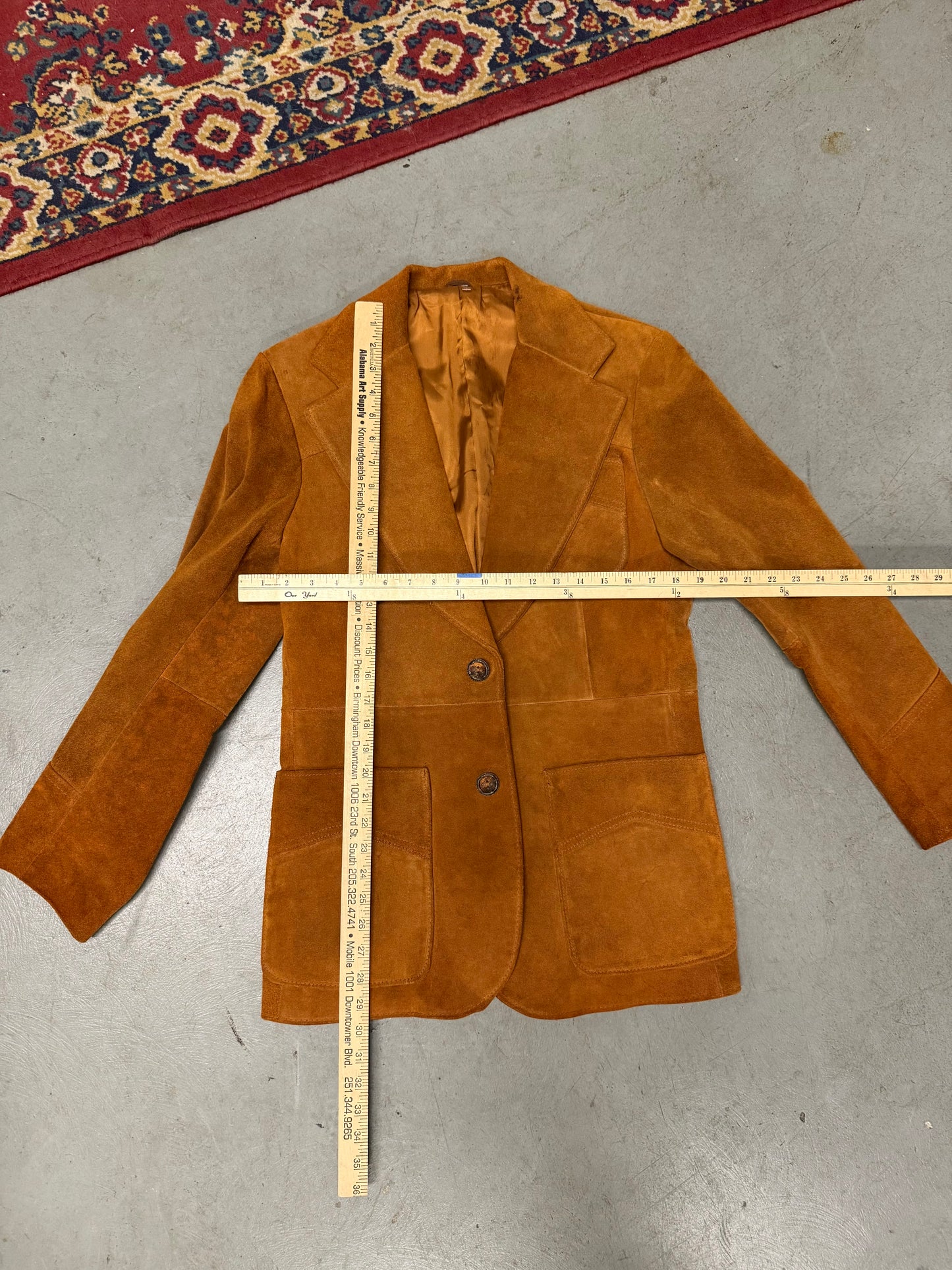 70's Pioneer Wear Western Leather Coat - 38