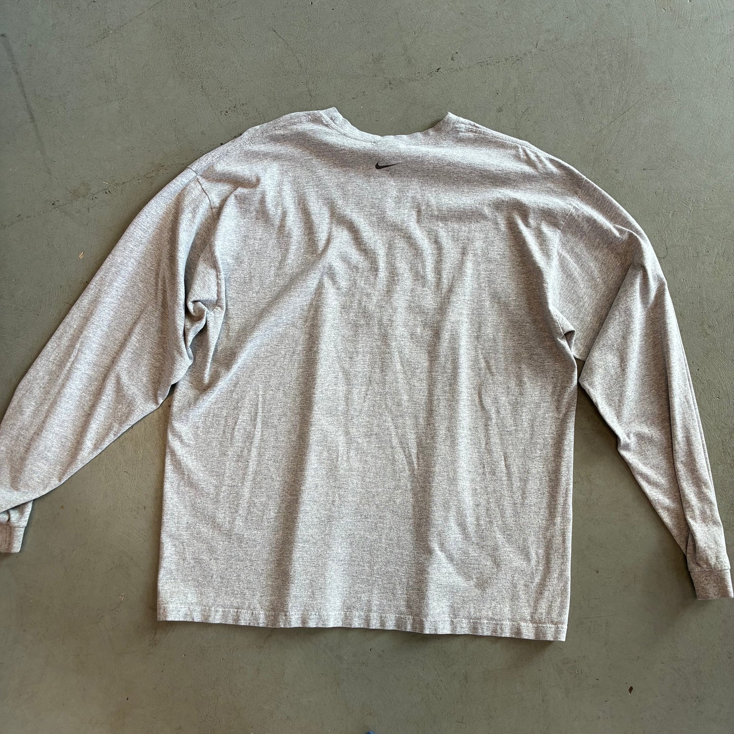 Vintage Long Sleeve Nike Logo Tee - XL