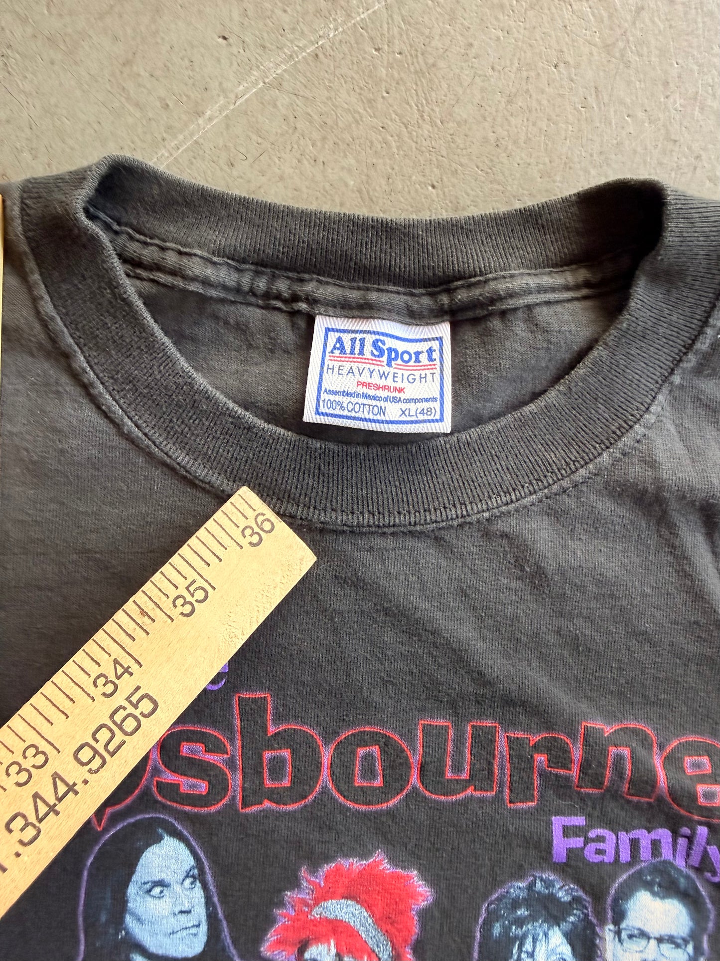 Y2K "The Osbournes" TV show promo tee - All-sport XL