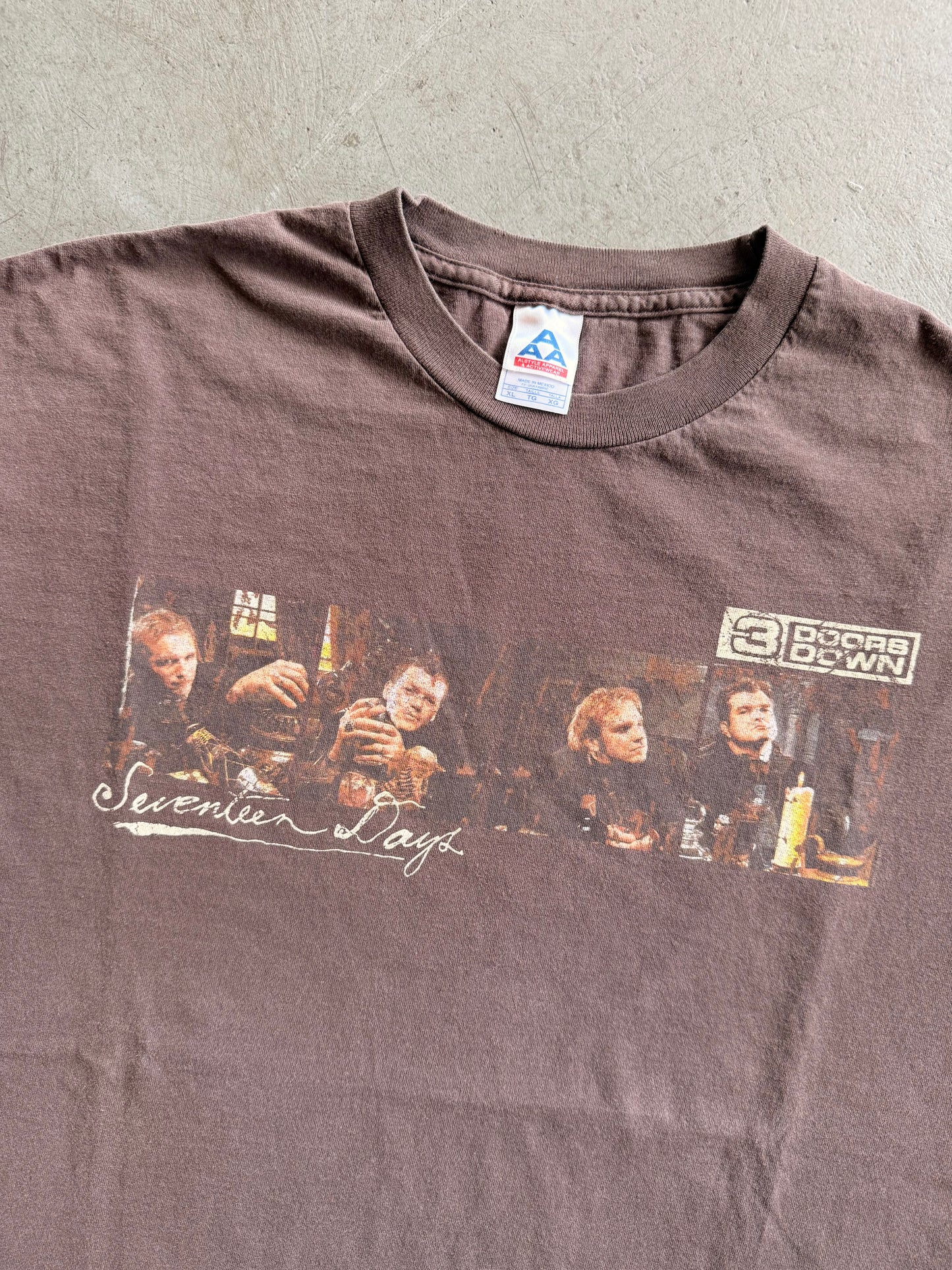 Y2k Three Doors Down Tour Tee - XL