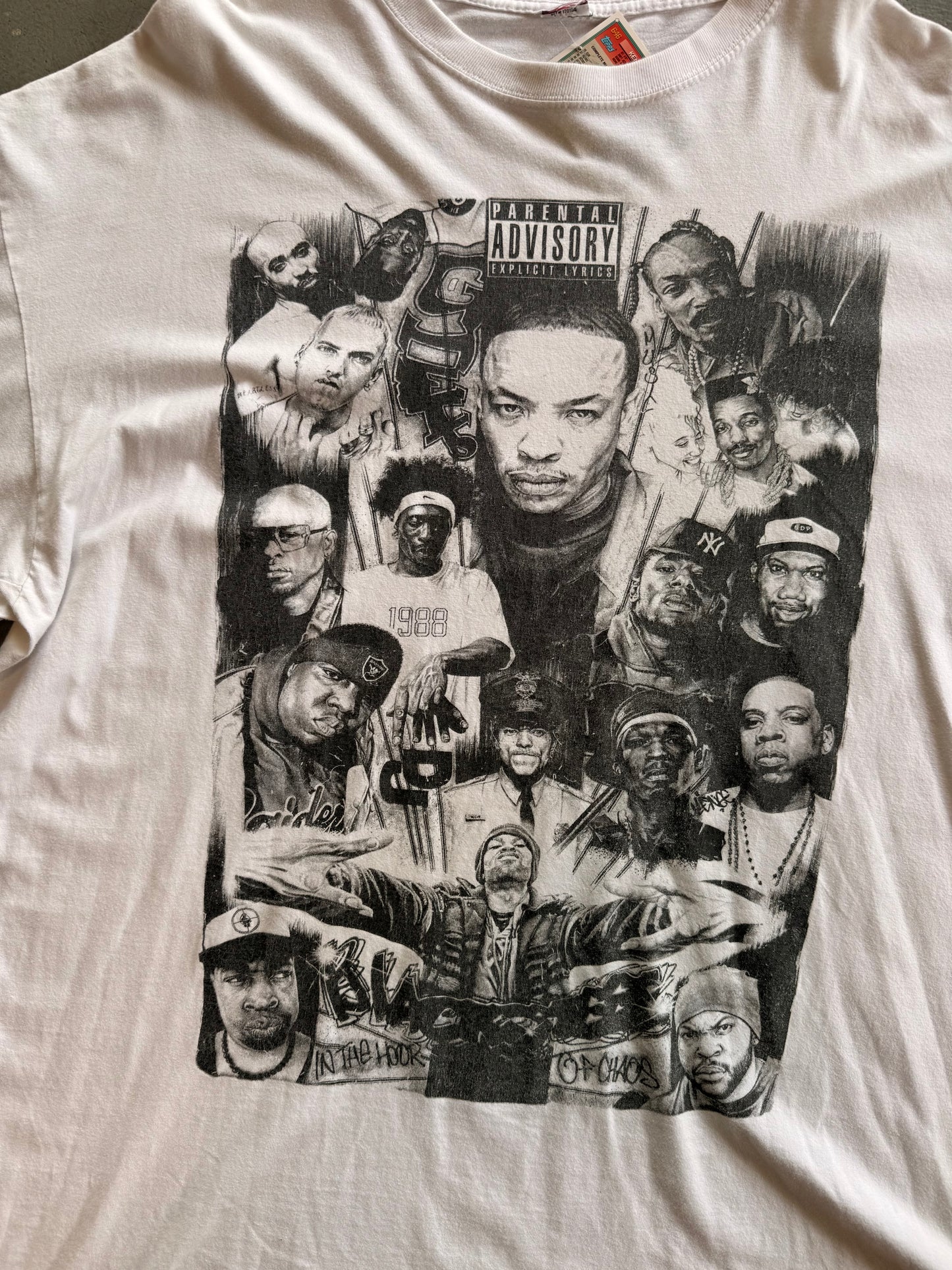 Y2K Legends of Hip-Hop Tee - 2X (Fits big)