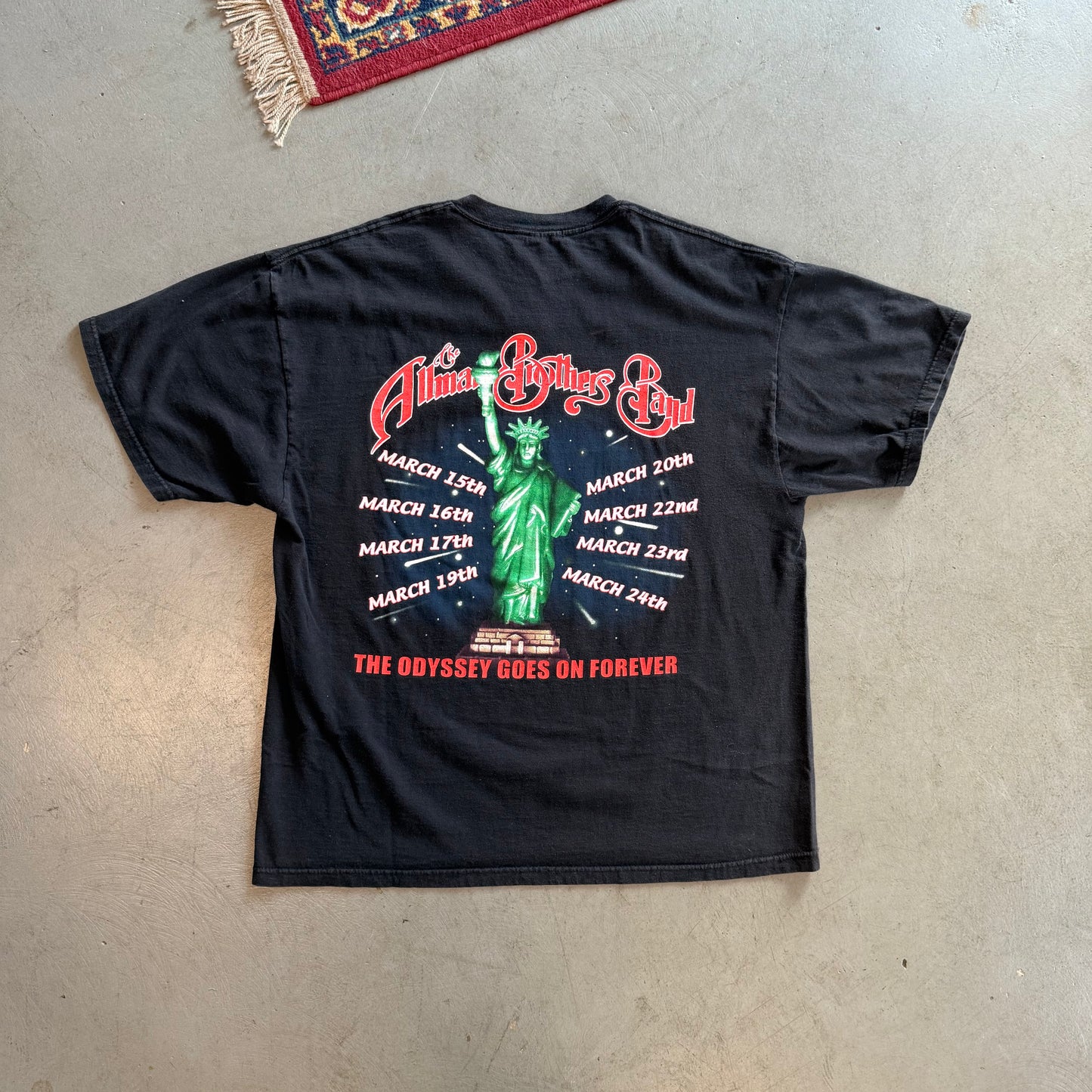 Vintage Allman Brothers Band T-shirt - XL