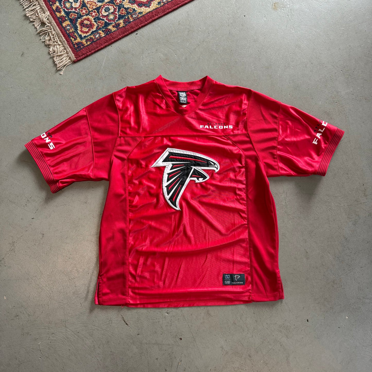 Vintage Falcons Logo Jersey - Large