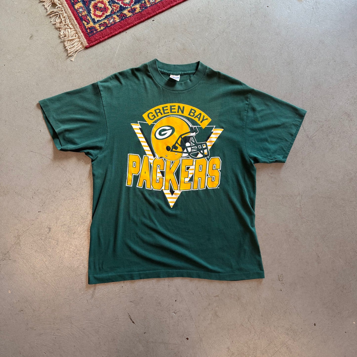 Vintage Green Bay Packers Tee - Large