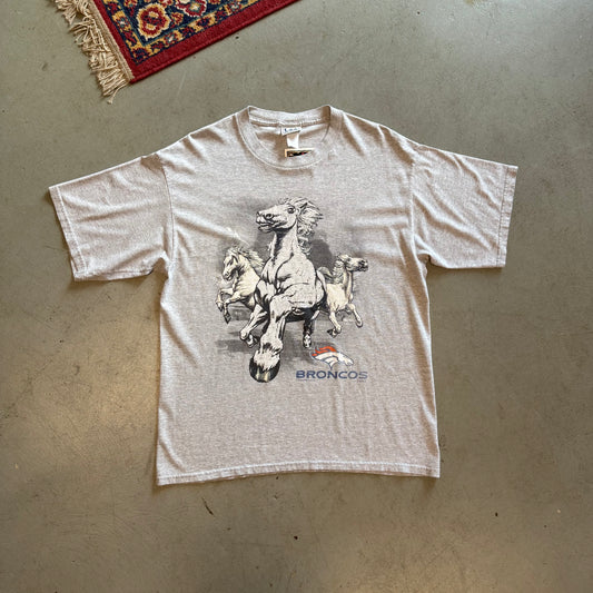 Vintage Denver Broncos Tee - XL