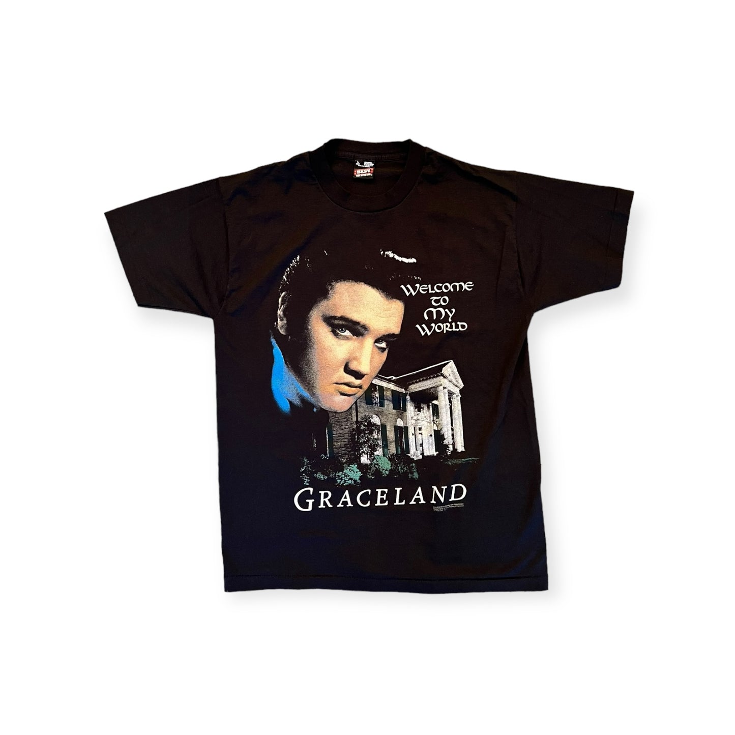 Vintage Elvis Graceland Tee - Large