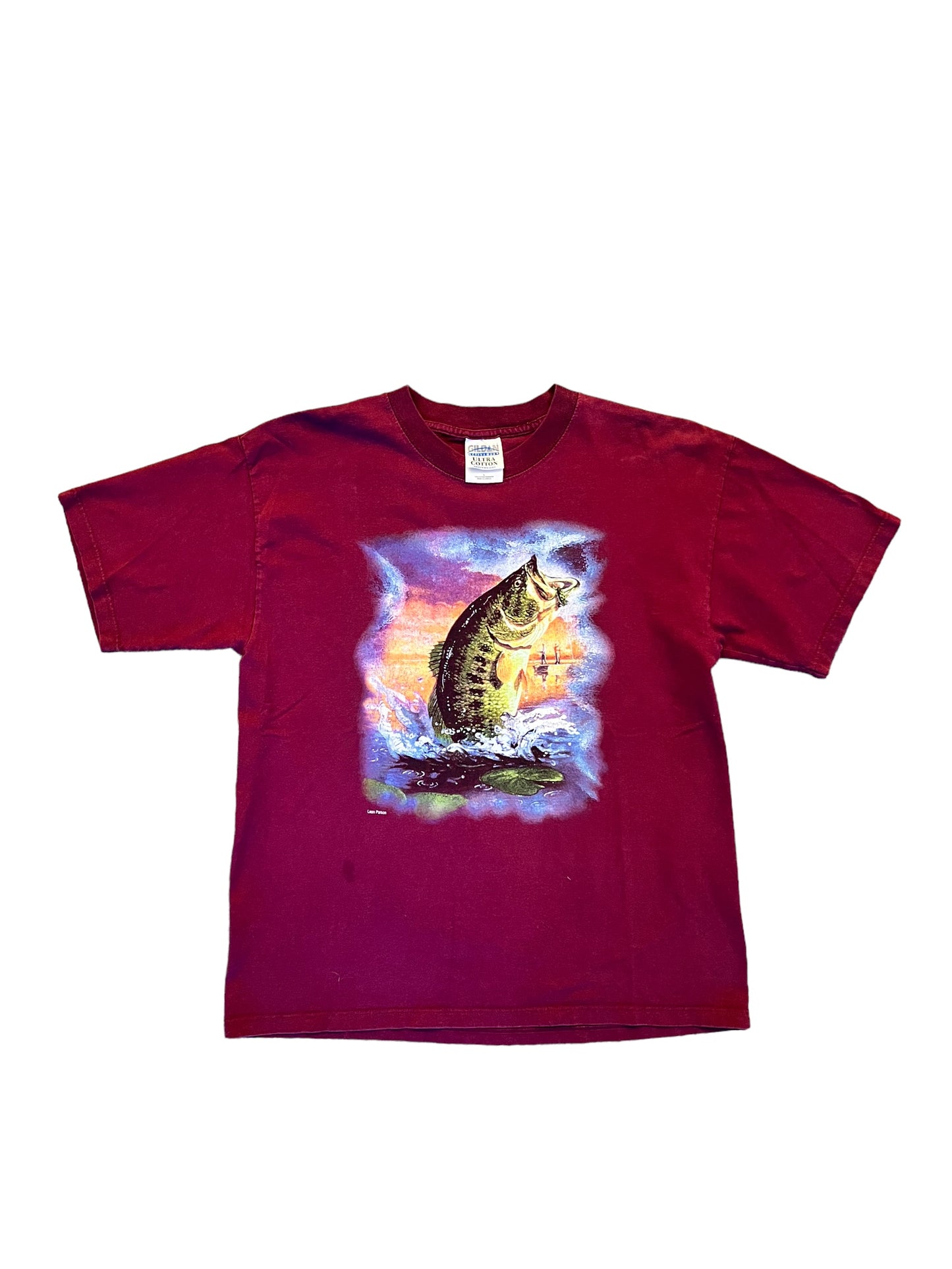 Vintage Large Mouth Bass Tee - Large